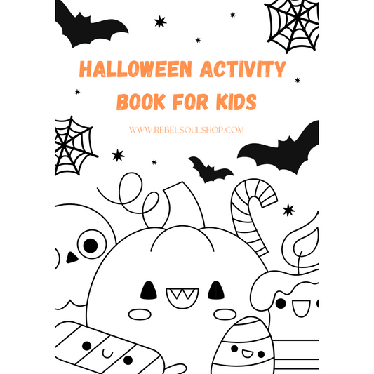 Halloween Activity Book For Kids